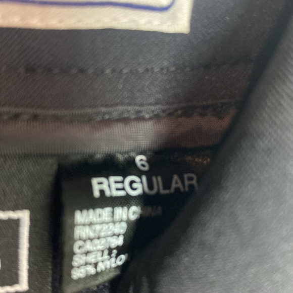 Nils Black snow pants size 6R - Picture 4 of 6